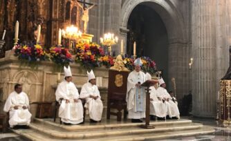 Preside el Cardenal Rivera Carrera las fiestas patronales de la Catedral de México