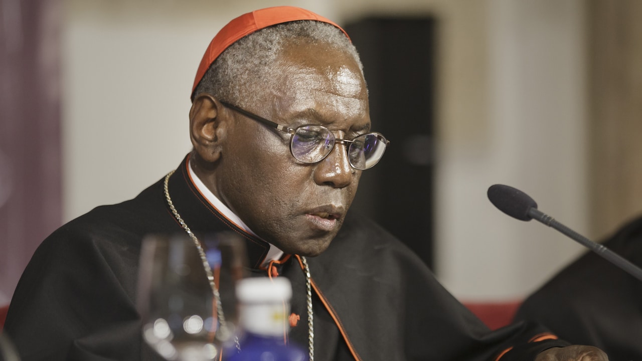 El cardenal Sarah aclara al jesuita pro-gay James Martin cómo se evangeliza a las personas homosexuales