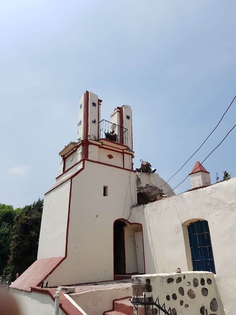 Gobierno federal recibirá reporte de los templos afectados en la Arquidiócesis de México