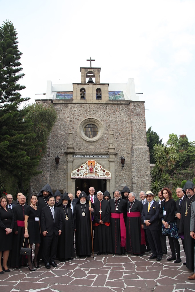 Ecumenismo y solidaridad con México en la visita del Patriarca de los Armenios