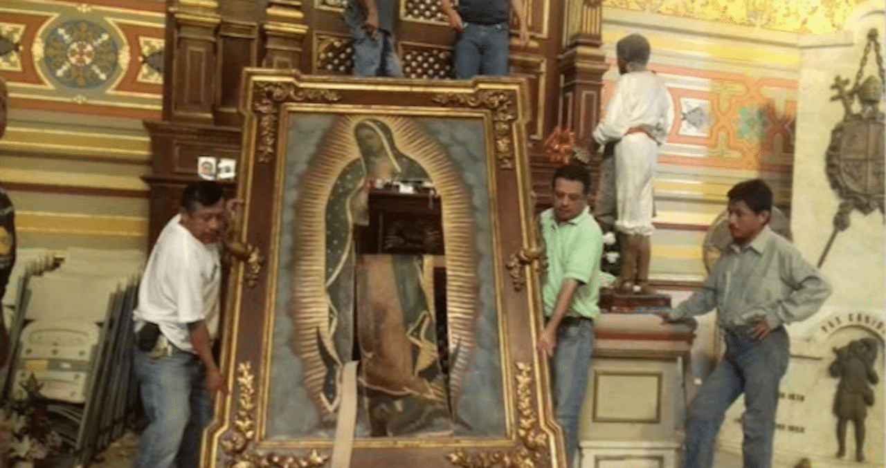 Diócesis de Tampico se muestra misericordiosa   con la agresora de la Virgen de Guadalupe