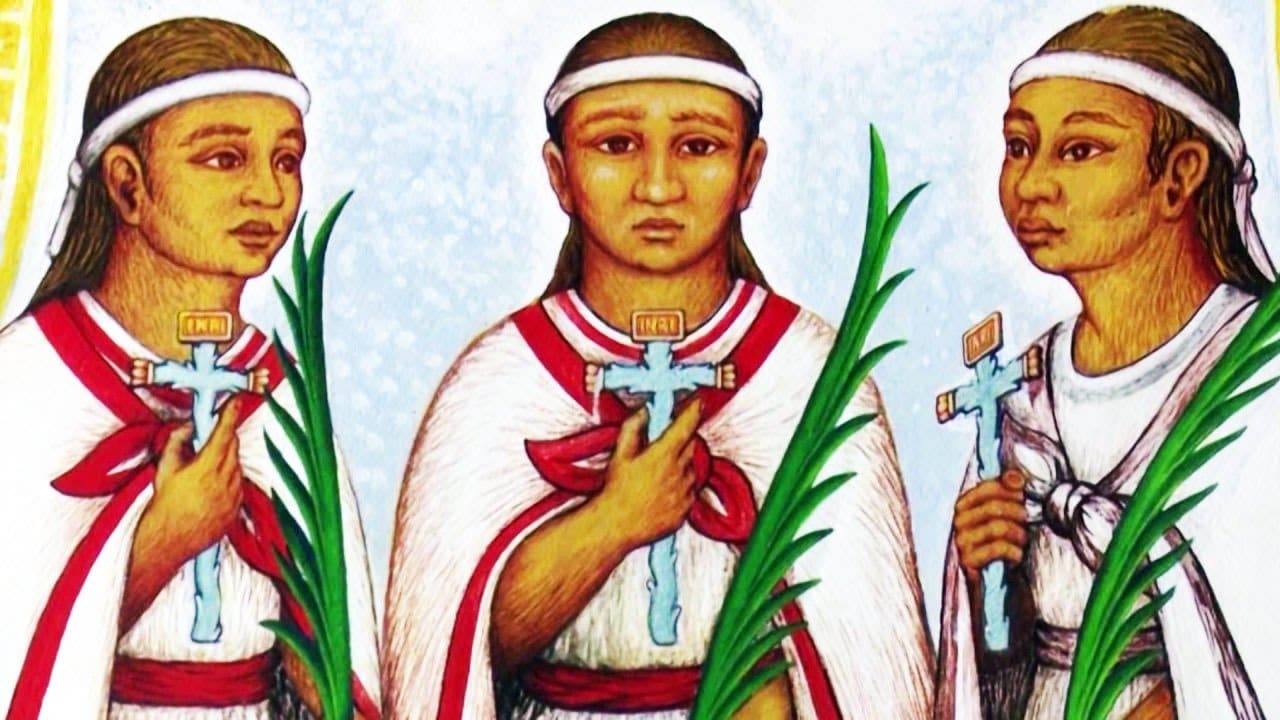 Júbilo en Tlaxcala por la canonización de los niños Cristóbal, Antonio y Juan