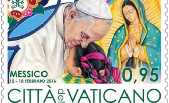 Recuerdan visita del Papa con sello postal; costará 0.95 euros