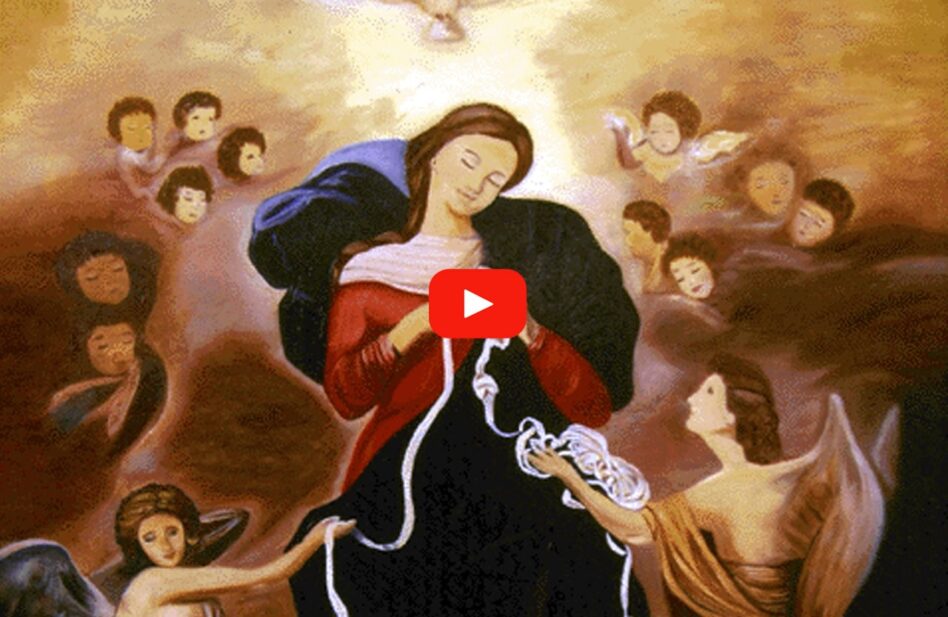 Video: Oración Virgen Desatanudos