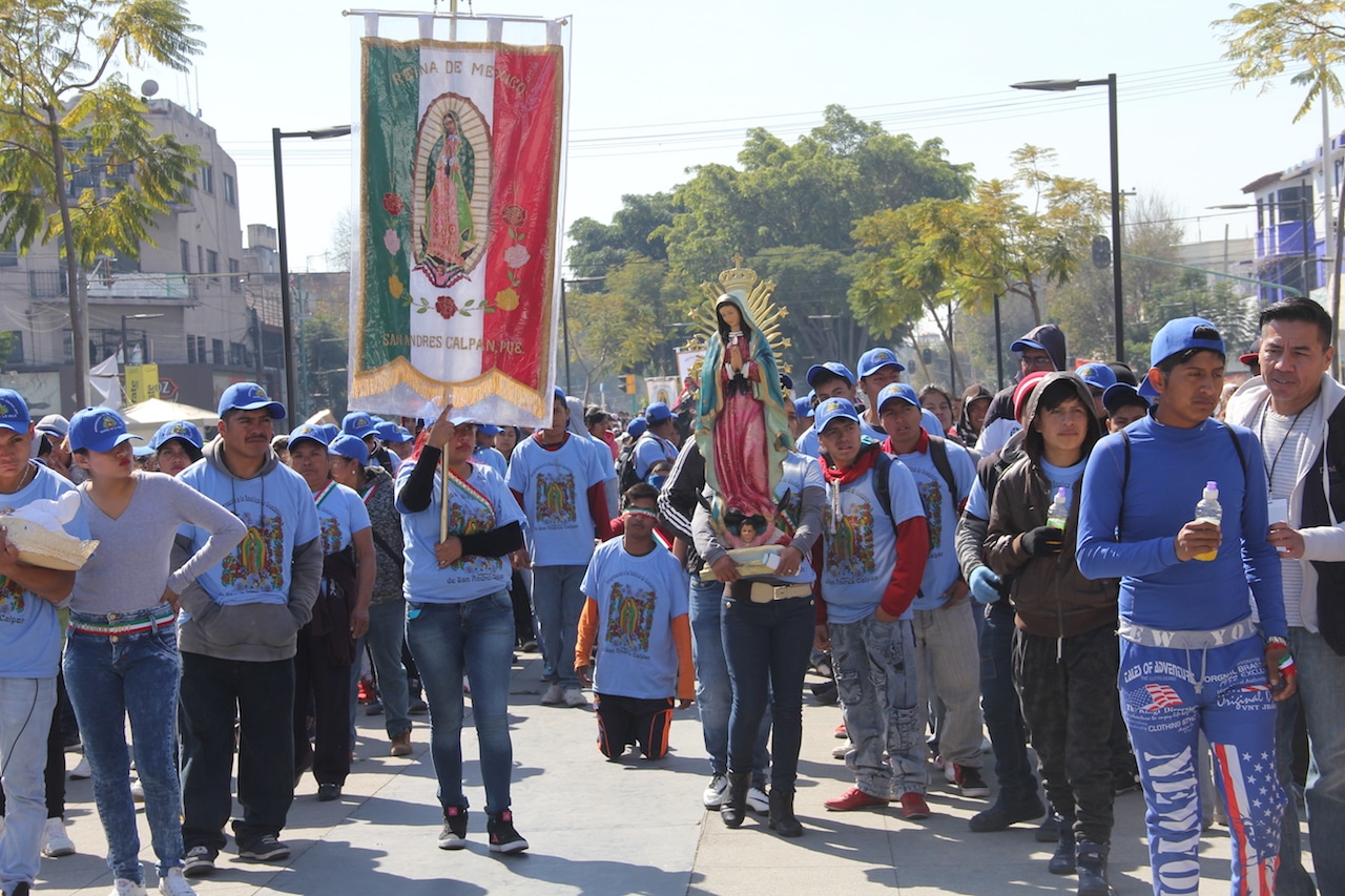 Intenso inicio de los festejos guadalupanos en el Tepeyac