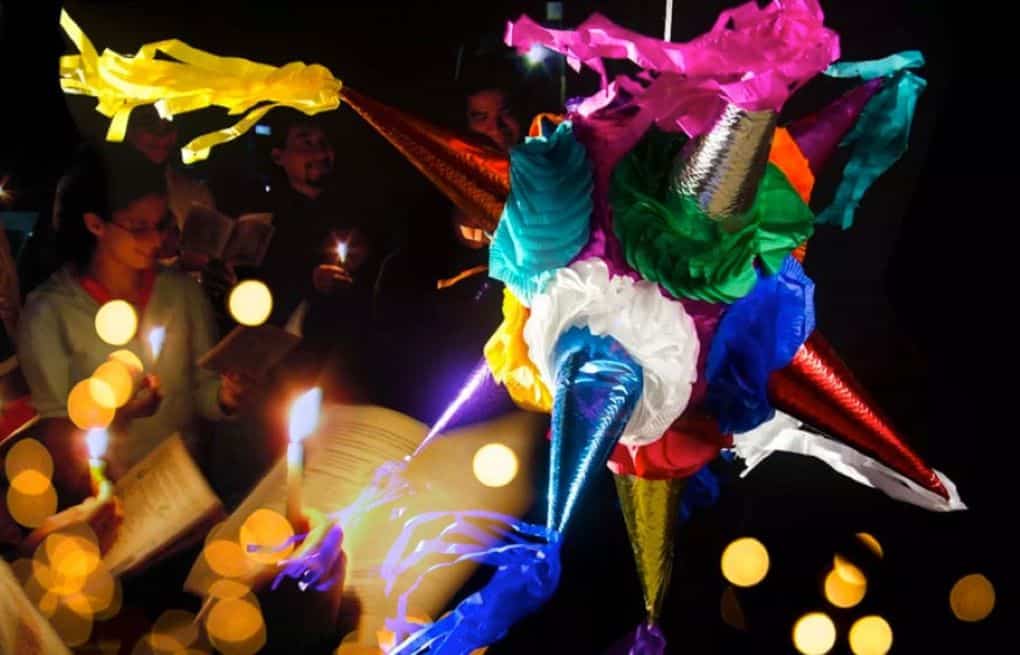 piñata en las posadas