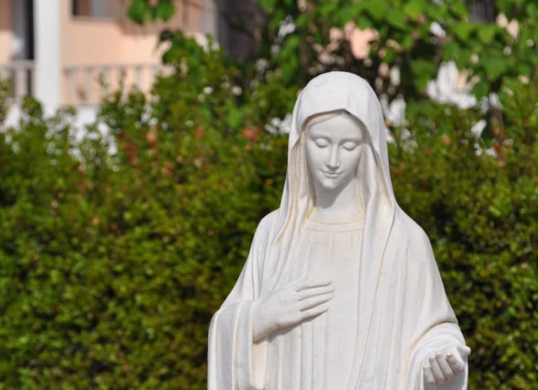 Imagen de la Virgen en Medjugorje. Foto: Archivo