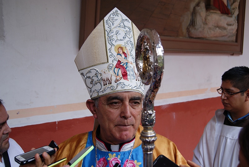 El obispo de Chilpancingo desmiente  amenazas por parte del gobierno estatal