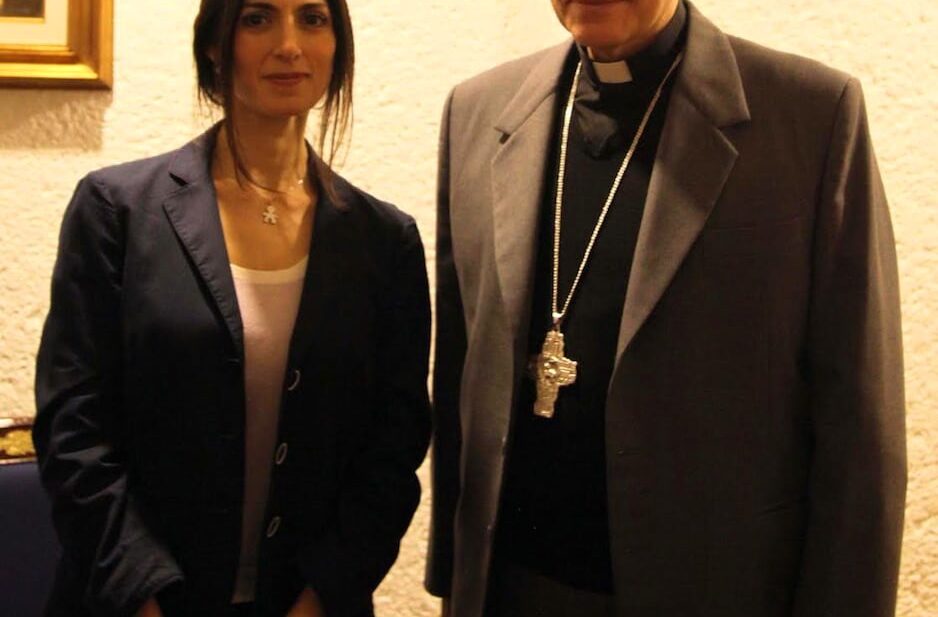 Se reúne el Card. Aguiar Retes con la alcaldesa de Roma