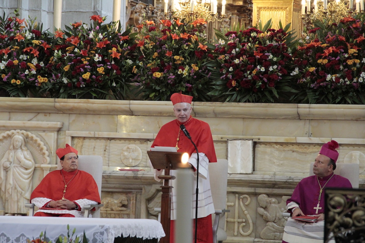 Mensaje del nuevo Arzobispo Primado de México en la Catedral Metropolitana 