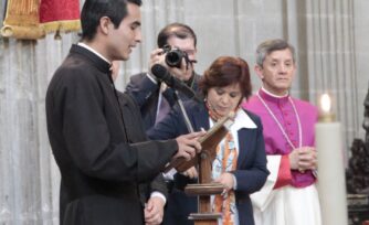 Palabras de gratitud y bienvenida a nombre del ministerio ordenado