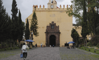 Celebra Xochimilco a San Bernardino de Siena