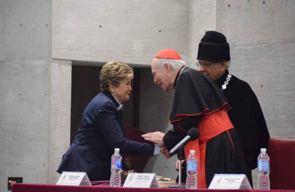 La Universidad Pontificia de México entrega reconocimientos a tres agrupaciones sociales