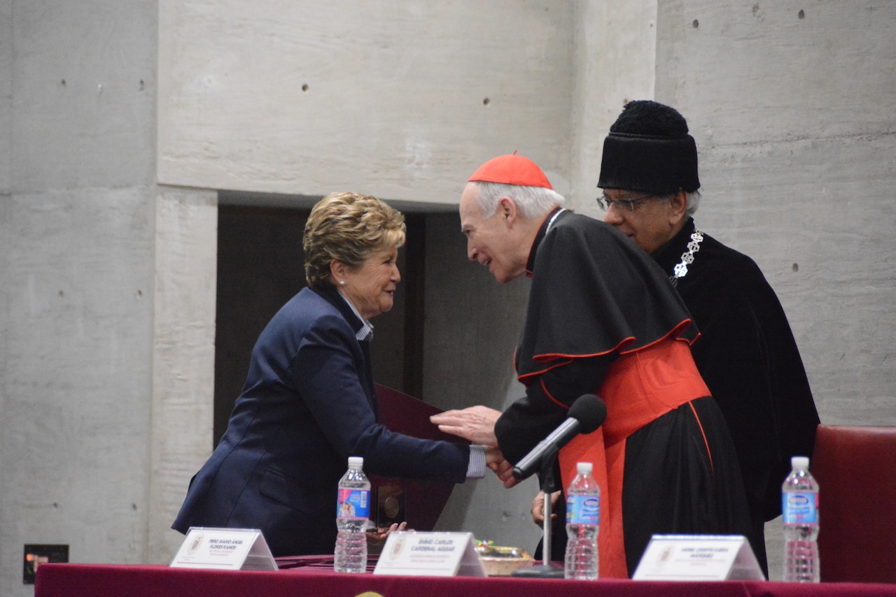 La Universidad Pontificia de México entrega reconocimientos a tres agrupaciones sociales