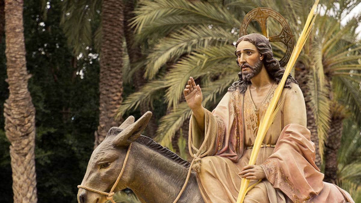 El Domingo de Ramos nos recuerda cuando Jesús entró triunfante a la ciudad de Jerusalem. Foto: Especial.