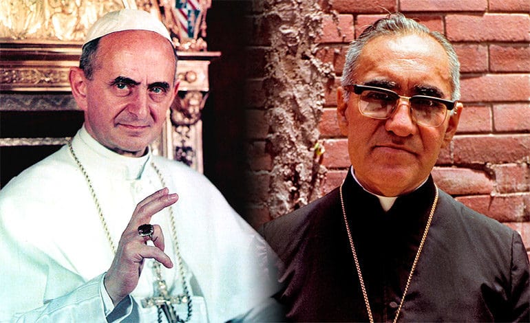 Anuncio de fechas de canonización de beatos Pablo VI y Óscar Romero estaría próximo