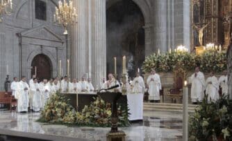 Galería del Jueves de Corpus Christi en la Catedral de México