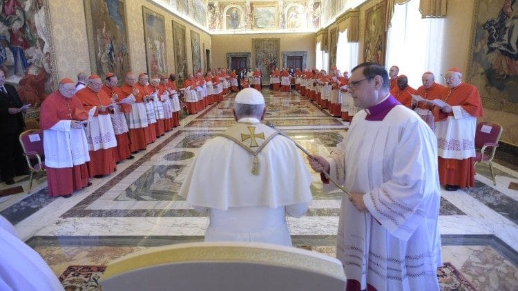 29 de junio será consistorio para nombrar 14 nuevos cardenales