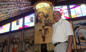 Celebran al santo precursor de la Cruz Roja