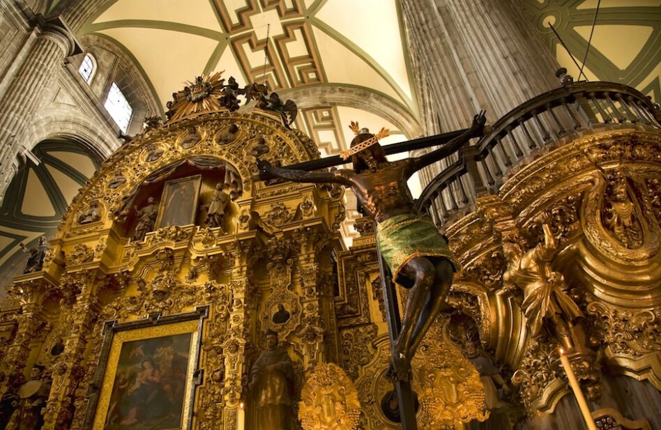 Los fieles extrañan al “Señor del veneno” de la Catedral de México