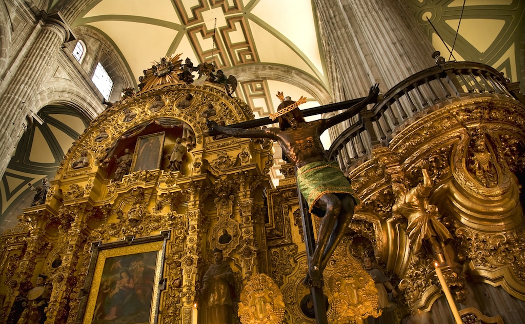 Los fieles extrañan al “Señor del veneno” de la Catedral de México