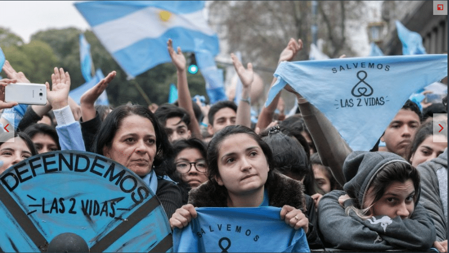 Argentina: el Senado rechazó la legalización del aborto