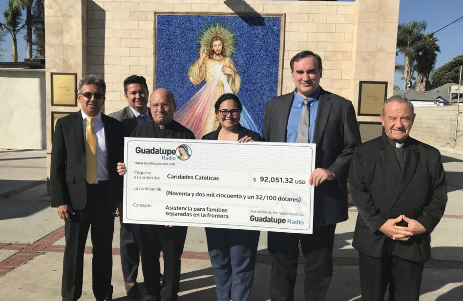 Recauda Guadalupe Radio más de 92 mil dólares en apoyo a familias separadas en la frontera