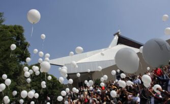 Recuerdan con una misa a fallecidos en el Colegio Rébsamen