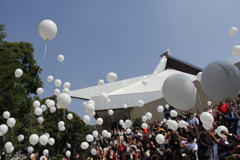 Colegio Rébsamen misa