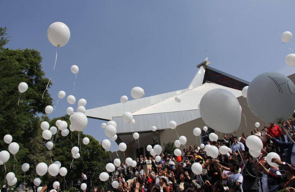 Recuerdan con una misa a fallecidos en el Colegio Rébsamen