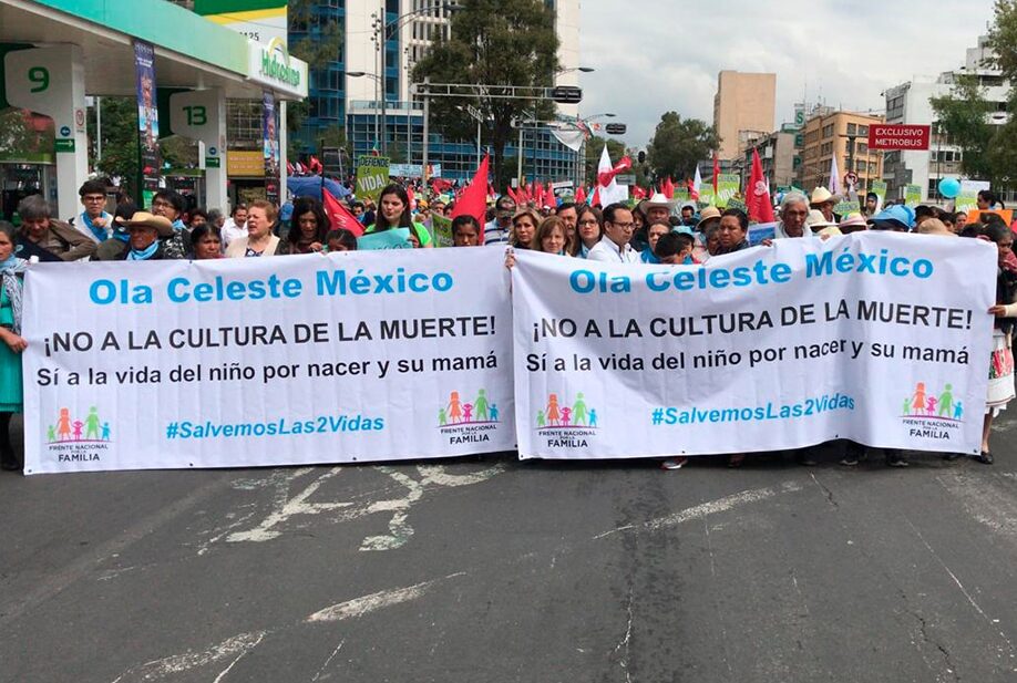 Marchan cientos de miles en el país contra el aborto