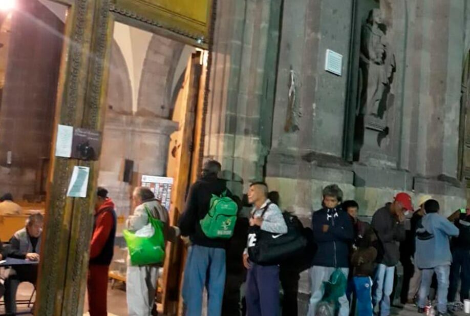 Iglesia en La Merced abre dormitorio para personas sin hogar