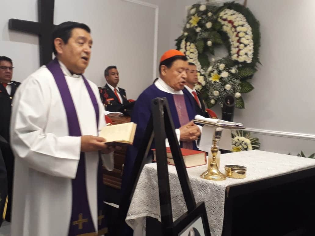 El Cardenal Rivera expresa su tristeza por la muerte del policía José Hernández