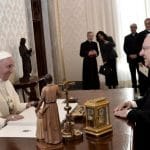 El Papa alienta al presidente de Israel a dialogar con Palestina por la paz