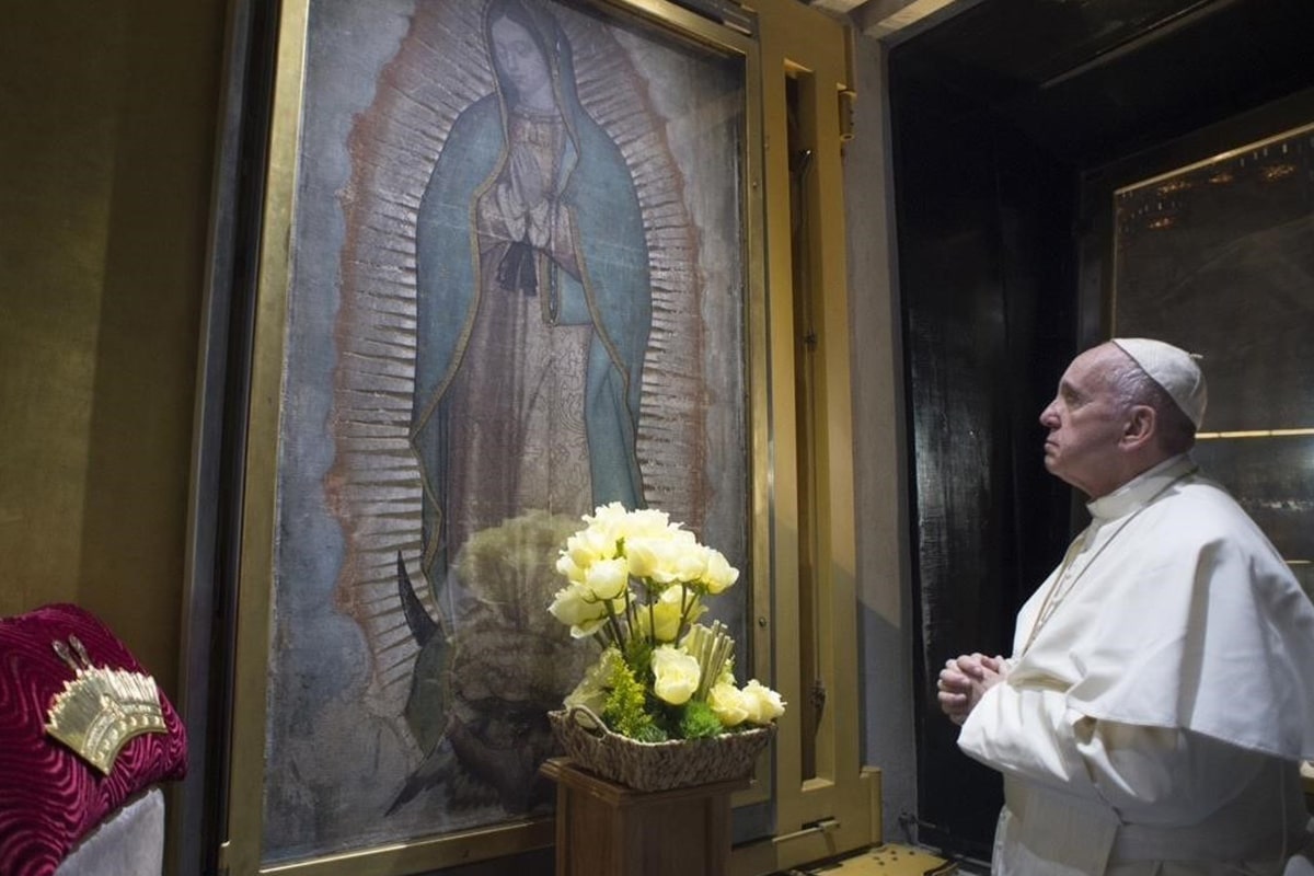 El Papa Francisco es devoto de la Virgen de Guadalupe