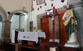 Horarios para la Capilla de los Juramentos en la Basílica de Guadalupe