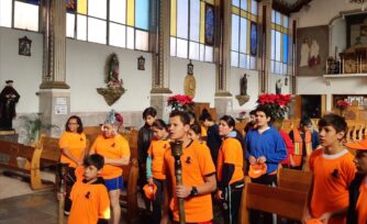Jóvenes guadalupanos recorren 14 parroquias en ‘carrera-peregrinación’