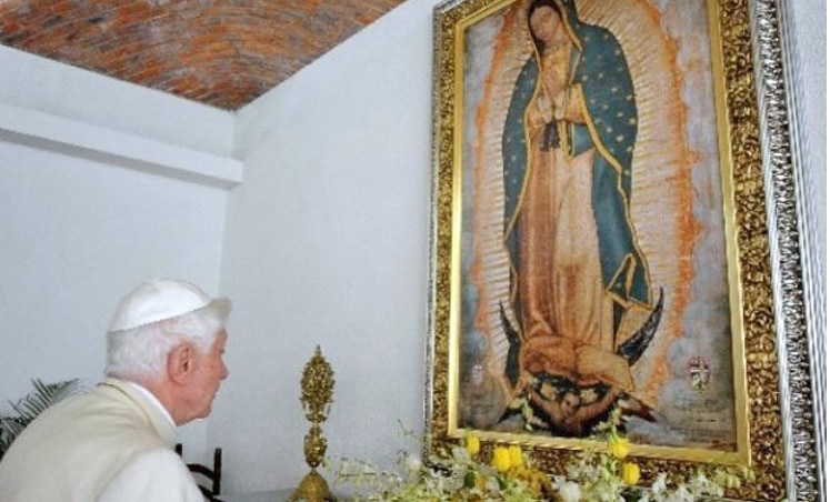 El Papa Benedicto XVI.