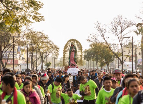 Récord de peregrinos en la Basílica de Guadalupe