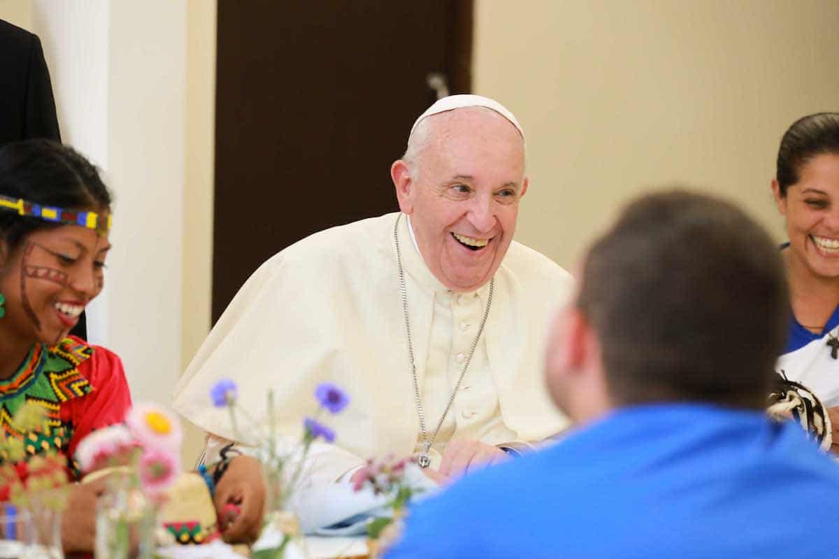 El Papa Francisco en la Jornada Mundial de la Juventud. Foto: James Logan/JMJ
