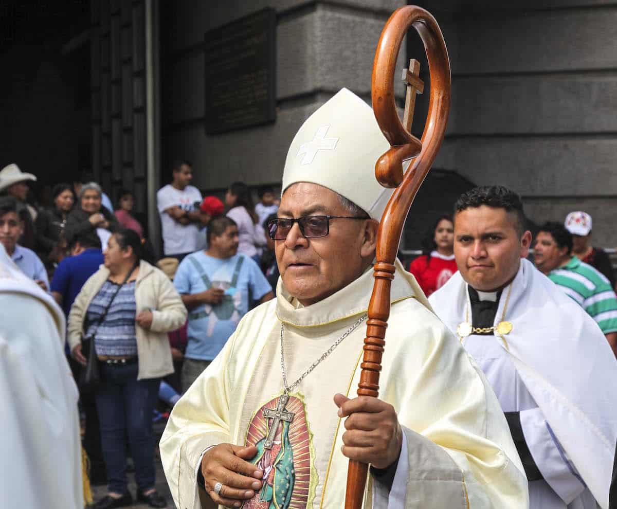 Obispo de Tula pide a la Virgen de Guadalupe por víctimas de Tlahuelilpan