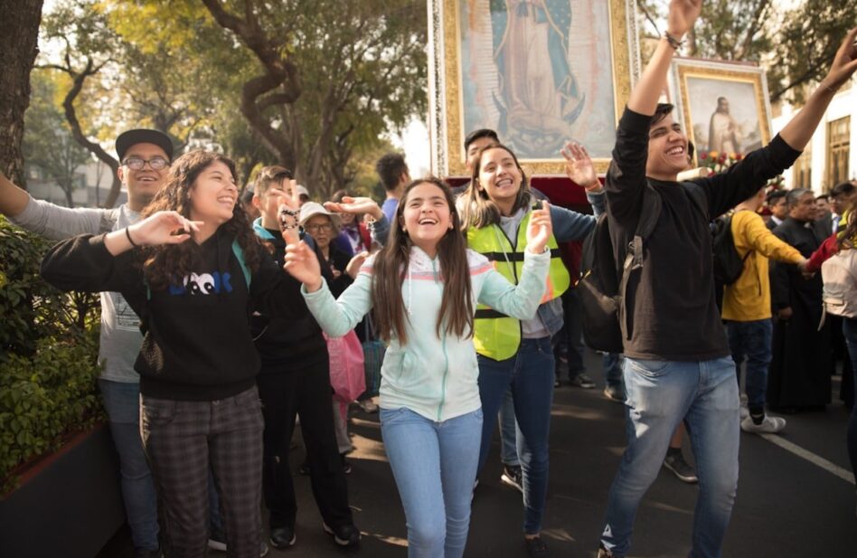 Más de 20,000 personas en la peregrinación de la Arquidiócesis de México
