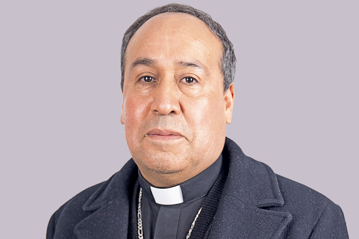 Monseñor Adolfo Miguel Castaño Fonseca, Obispo de Azcapotzalco. Foto: María Langarica