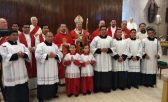 Con una Misa celebró el Cardenal Aguiar su primer año en la Arquidiócesis