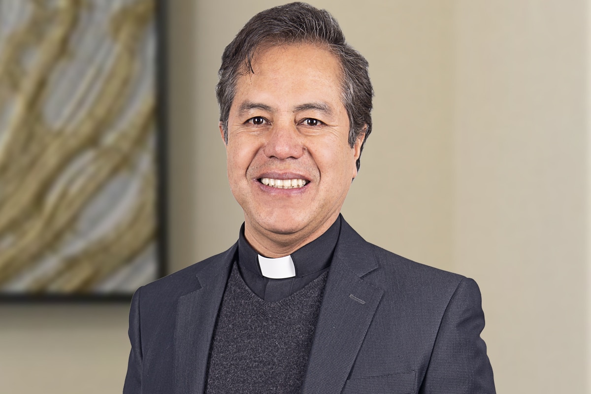 El padre Eloy Díaz Mera es Vicario Episcopal de la II Zona Pastoral "Cristo Rey". Foto: María Langarica