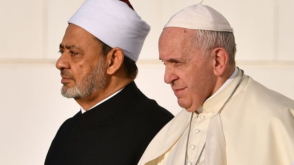 El Papa y el Gran Imán: Dios no quiere que se aterrorice en su nombre
