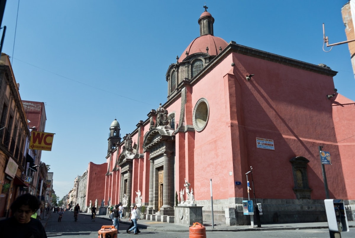 Parroquia de Jesús María. Foto: Ismael Villlafranco/Flickr.