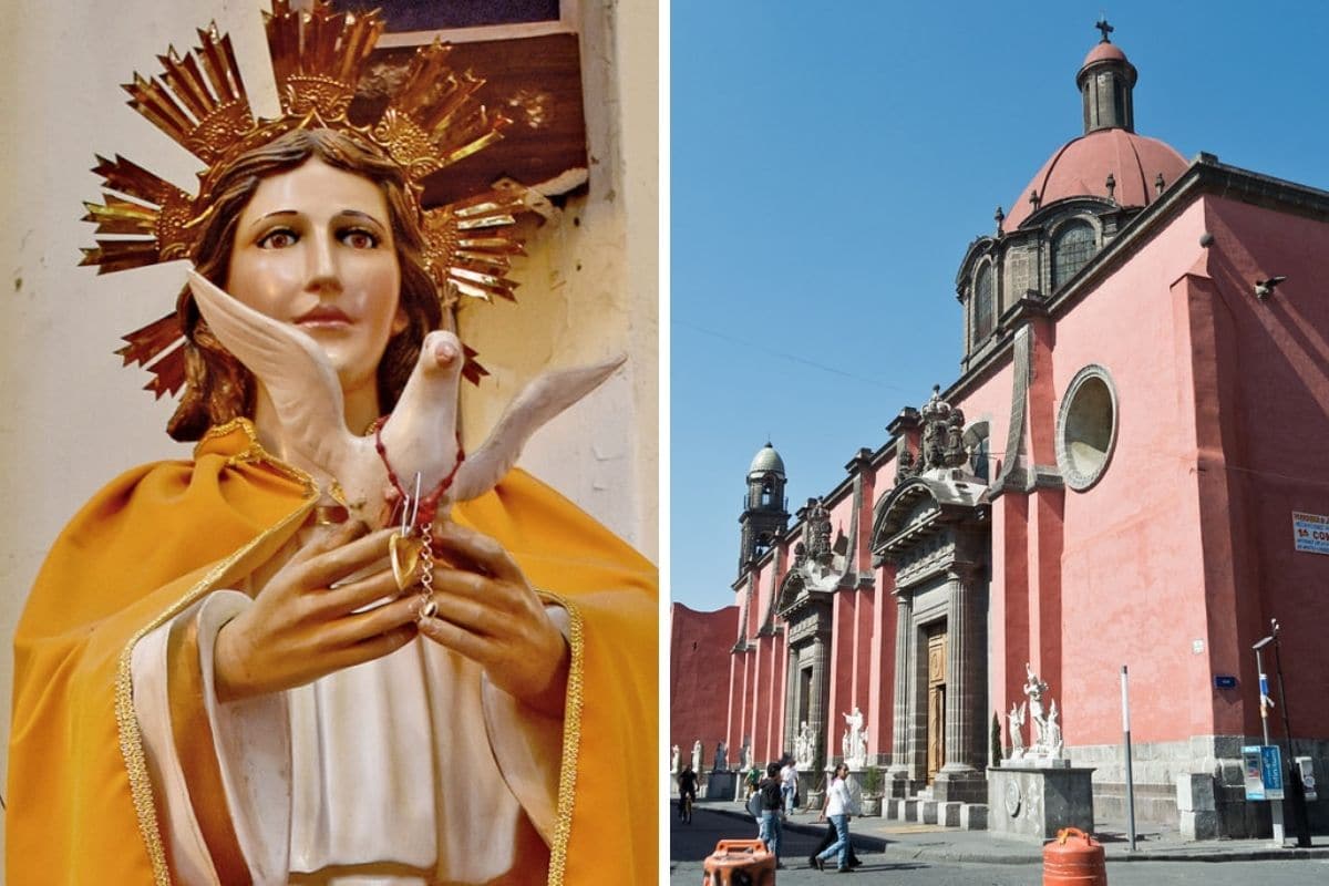 La parroquia del amor está en el Centro de la Ciudad de México