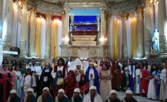 Todo listo para el viacrucis en Iztapalapa