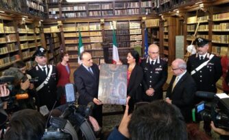Italia devuelve a México 594 pinturas robadas